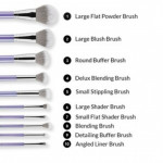 BH Cosmetics Hello Holo 10pc Brush Set w/ Bag
